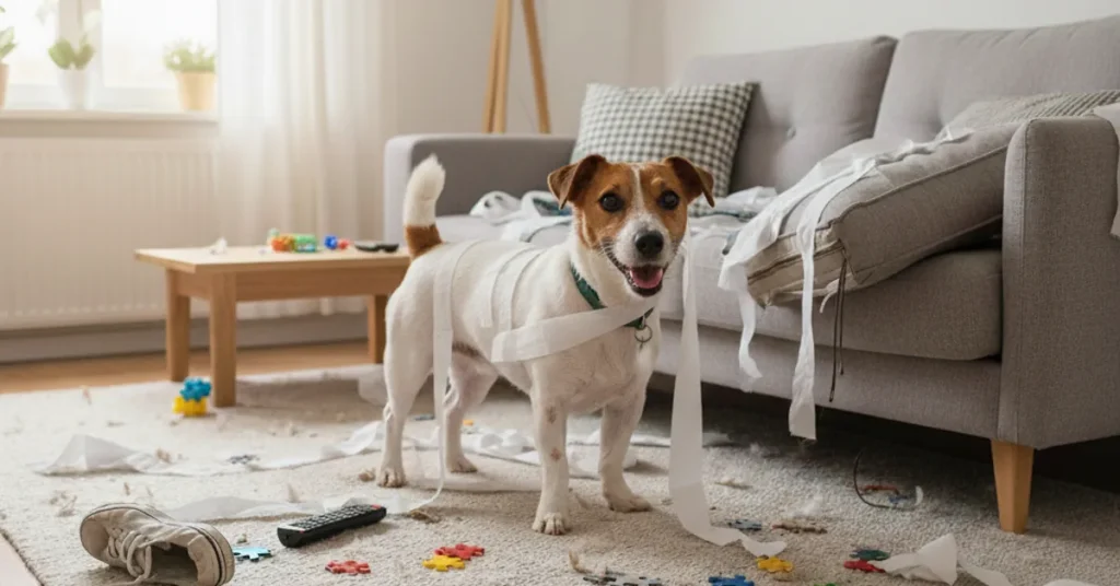 הכלב הורס את הבית? 5 צעצועי חשיבה שיצילו את הספה שלכם